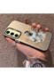 Samsung Galaxy S24 Fe Compatible Hard Acrylic Back Silicone Edge Lens Protection Case - 3