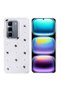Infinix Hot 50 Pro Plus 4g Case with Airbag Design, Silvery Transparent Brsa Pole Cover - Star