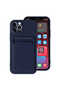 iPhone 12 Pro Max Compatible Brsa Ofix Case-Navy Blue