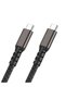 Black 2Nd Generation Type-C to Type-C Usb3.2 Pd Data Cable 100W 20Gbps 4K@60Hz 1 Meter-Brsa - 2