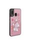 Galaxy A30 Case Shining Embossed Iconic Figure Brsa Amas Silicone Cover - Purple - 8