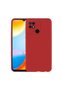 Poco C40 Case Brsa Premier Silicone Cover - Red