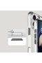 iPhone 16 Pro Case Airbag Transparent Brsa İncek Cover - Transparent - 8