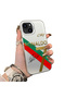 iPhone 15 Compatible Hard Acrylic Back Silicone Edge Lens Protection Case