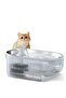 Cat Water Fountain,304 Stainless Steel,Ultra-Quiet 5V Pump,Emergency Water Storage,84oz/2.5L