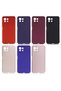 Mi 11 Lite Case Brsa Premier Silicone Cover - Red - 4