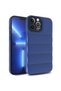 iPhone 12 Pro Compatible Brsa Kasis Case-Sax Blue