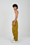Unisex Cotton Y2K Pleated Elastic Adjustable Waist Baggy Pants