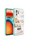Redmi Note 10 Pro Case with Camera Protection Patterned Hard Silicone Brsa Epoxy Cover - No5