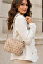 Women's Shoulder and Crossbody Bag with 2 Compartments, Daily Stylish Patterned Handbag - 5