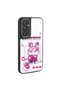 Galaxy S23 Fe Case Shining Embossed Iconic Figure Brsa Amas Silicone Cover - White - 7