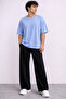 -Erkek Oversize 2-Piece Basic Set 100% Cotton Comfortable & Stylish