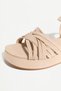 Suni süet platform sandalet - 4