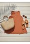 Women's Striped Comfortable Heart V-Neck Summer Dress - 7