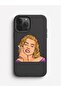 Retro Diva Woman Figured Cold Print Sticker - 3