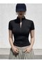 Short Sleeve Merso Slim Fit Street Y2K Crop - 2