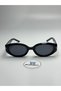 Seli̇n Black Sunglasses Cateye Black Frame Black Glass Colorful 50 Ekartman - 5
