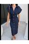 Women's Lycra Denim Dress - 2
