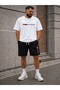 Unisex T-Shirt and Shorts Set with Los Angeles Print
