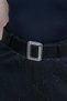 Women's Summer Black Velina High Waist Elastic Waist Glittery Trousers Casual Daily Office Stylish 30376 - 4