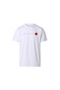M nse reg ss tee-graphic men's casual t-shirt white t-shirt