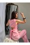 Premium Sleeveless Blouse Pants Set Casual Suit - 2