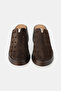 Women's Brown Suede Daily Wedge Heel Sandals - 4