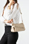 Nçs Mink Belt Detailed Soft Leather Women's Bag with 4 Compartments and 2 Straps - 2