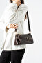 Nçs Brown Belt Detailed 4-Compartment 2-Strap Soft Leather Women's Bag - 2