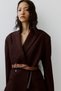 Kemerli Kruvaze Blazer