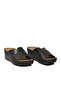 Black Anatomical Women's Heeled Slippers 38-973 Rr Z - 3
