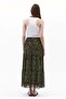Draped Skirt - ABSTRACT COMB - 4