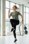 Women's Khaki Sports T-Shirt Breathable Stretchy Fabric Training Fitness T-Shirt - 6