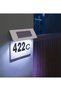 LED Solar House Number with Automatic Lighting - 4