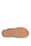 M-027 Brown Genuine Leather Women's Sandals - 5