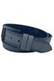 Gray Faux Leather Double Stitched 4.5 Cm. Wide Unisex Sports Belt // Xd-4515-11-St - 4