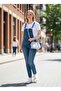 White Mini Leather Shoulder and Crossbody Small Handbag - 3