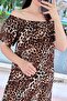 Madonna Collar Viscose Dress 6Y180 - 4