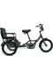 Vaux Tricycle 12" Back Seat Black