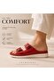 Women's Slippers Orthopedic Comfort Non-Slip Sole Daily Use - 2