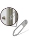 Steel Door Hidden Safety Clamp Hook Single Latch Safety Lock Lock Ring Apparatus - 3
