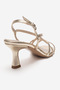 Women's Cross-Strapped Ankle-Tie Heeled Evening Dress Shoes Zy 4146 - 3