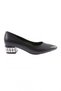 700 Women's Short Heeled Stone Detailed Evening Dress Shoes