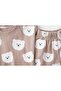 Boy's Teddy Bear Printed Summer Shorts Home Wear Pajama Set - 4