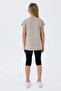Girls' Capri Leggings Set - Sand - 2