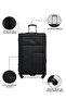 3-Piece Expandable Soft-Side Luggage Set - High-Quality Heavy Duty Travel Bags with Multi- - 7
