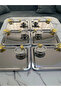 6-Piece Stainless Steel Square Presentation Tray with Butterfly Accessories - 2
