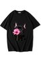 Unisex Oversize French Bulldog T-Shirt Black