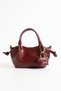 Escuella Model Charm Gifted Burgundy Women's Hand and Shoulder Bag - 3