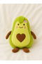 2-Piece Lover's Set Avocado Plush - 36 cm Soft Sleeping Companion & Heart Embroidered Decorative Hugging Pillow 🥑 💖 🥑 - 3